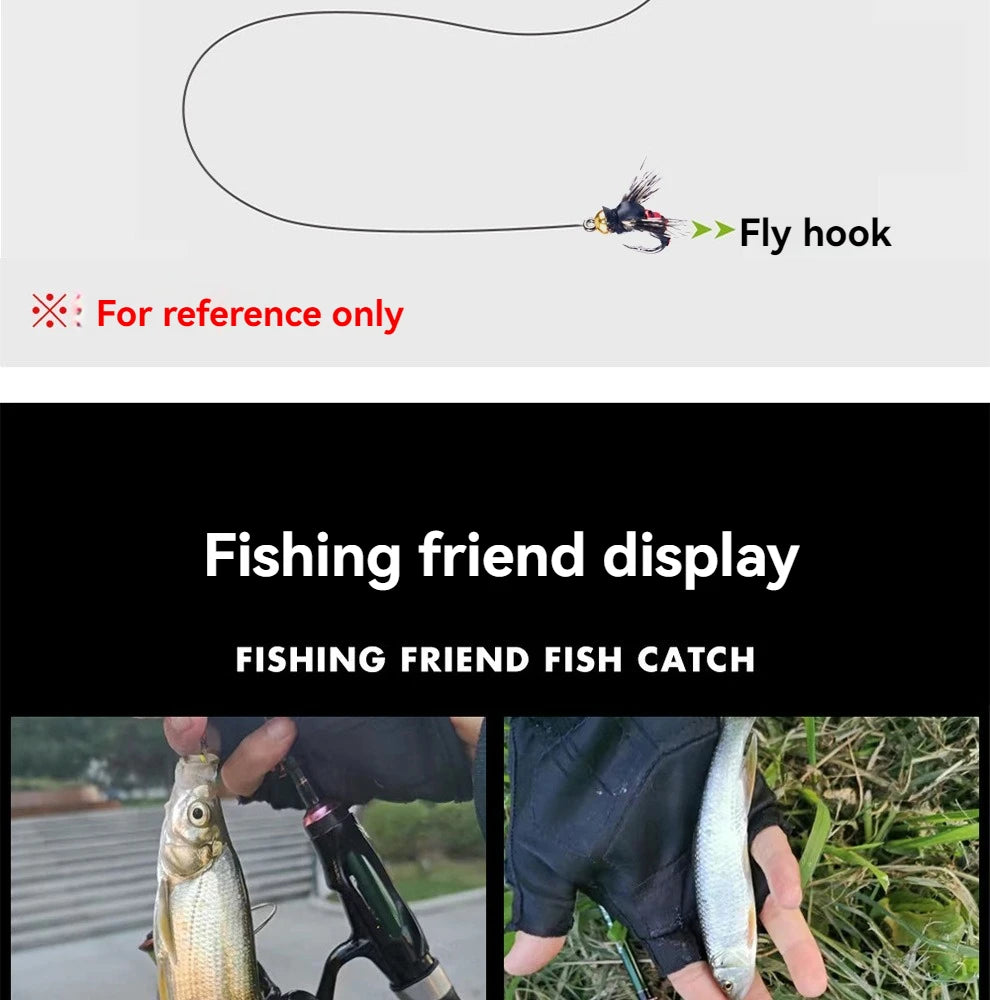 1pcs/5pcs/10pcs Sinking Wet Fly Fishing Lures Artificial Insects Hook Mosquito Micro Fly Flies Bait Bass Trout Lures Tackle