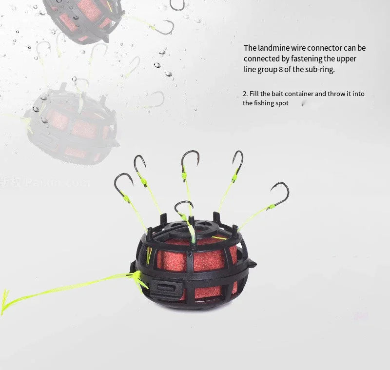 Fishing Hooks Catfish Rig Saltwater Fishing Hooks for All Skill Levels Fishing Tools Parts Honeycomb Tackle Tools