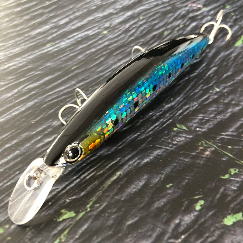 19g 110mm Floating Minnow Fishing Lures Seabass Trout Artificial Hard Bait Long Casting Wobblers Saltwater Freshwater Bass Bait