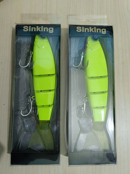 Swimbait Lure Jointed Floating Glide Giant Bait For Big Bass Catfish Musky Walleye Hard Lure GiantBait Balam245 Lure Fishing