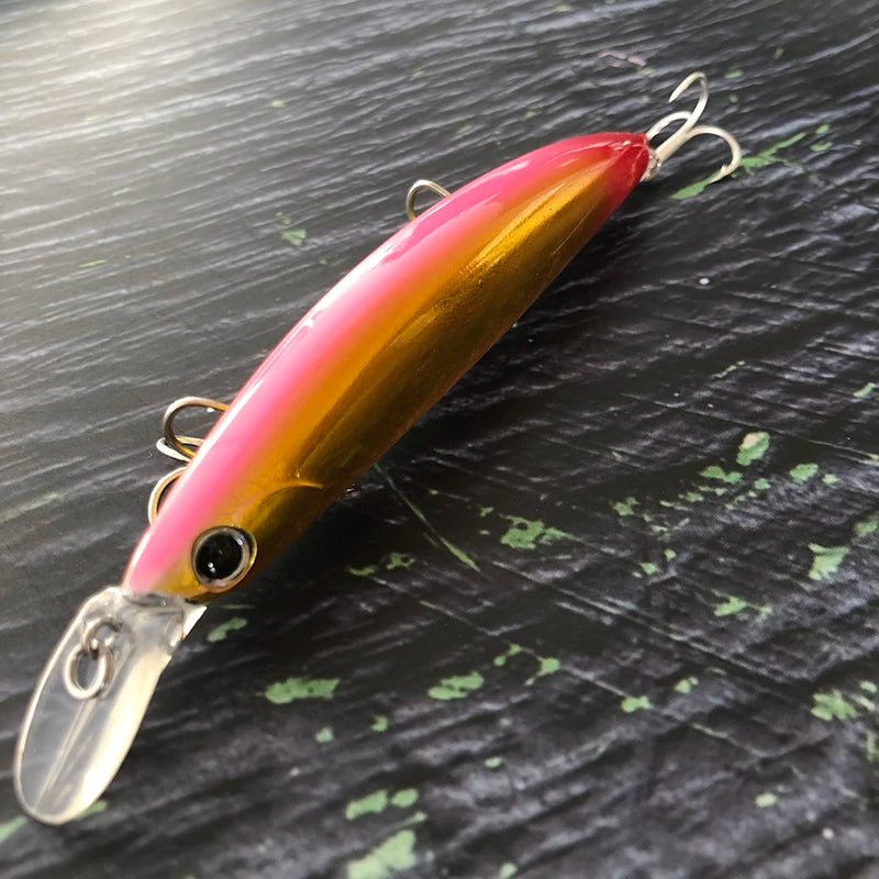 19g 110mm Floating Minnow Fishing Lures Seabass Trout Artificial Hard Bait Long Casting Wobblers Saltwater Freshwater Bass Bait