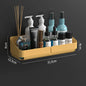Bathroom  Kitchen Convenience Rack Shelf Makeup Storage Organizer Shower Shelf Cosmetics Shampoo Rack  Wall Spice No Drilling