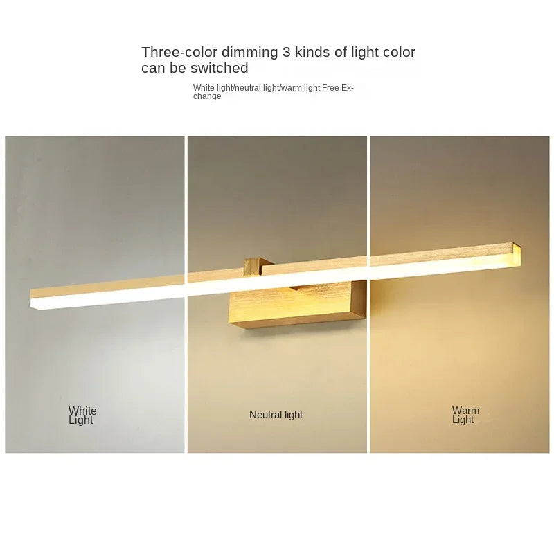 LED Bathroom Mirror Cabinet Light, Minimalist Mirror Front Light, Bathroom Wall Light, Indoor Decorative Lighting Wall Light