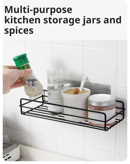Bathroom Metal Shelves No-Drill Bathroom Organizer Cleaning Supplies Organizer Kitchen Supplies Storage Bathroom Accessories