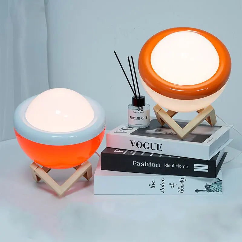 Table Lamp Bedside Lamp for Bedroom High-end Atmosphere Lamp Creative Personalized Decorative Lamp Retro Tripod Tulip Night Lamp