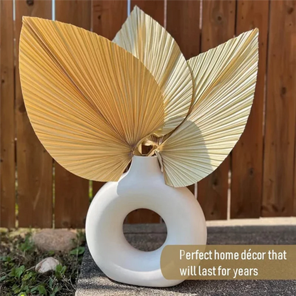 4 Pieces Natural Dried Palm Leaves are Perfect for Palm Leaf Decor, Boho Decor, Home Decor, Wedding