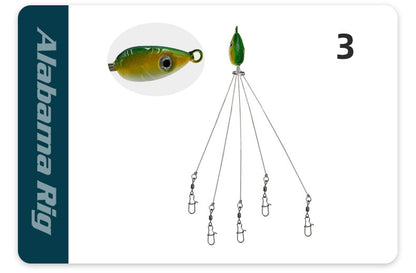 Fishing Lures Fishing Soft Bait Tackle Swarm Attack Road Runner Baits Alabama Jigs Fake Baits Road Runner Baits Steel Wire