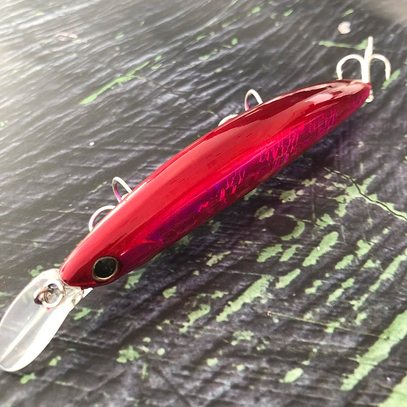 19g 110mm Floating Minnow Fishing Lures Seabass Trout Artificial Hard Bait Long Casting Wobblers Saltwater Freshwater Bass Bait