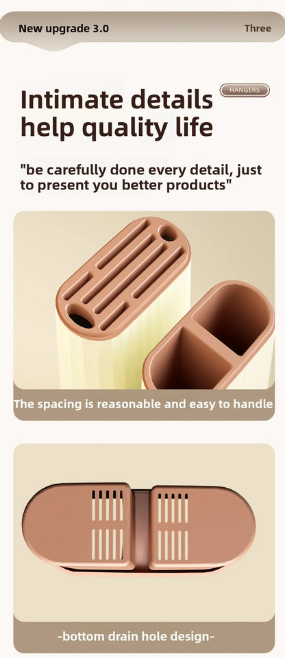 Kitchen storage rack, household vegetable board storage rack, drain chopstick holder, cutting board, integrated knife holder