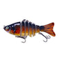 10cm 15g 7-segement Swimbait Pike Wobblers Crankbait Fishing Lure Multi Jointed Hard Bait Musky Sinking Isca Artificia