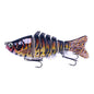 10cm 15g 7-segement Swimbait Pike Wobblers Crankbait Fishing Lure Multi Jointed Hard Bait Musky Sinking Isca Artificia