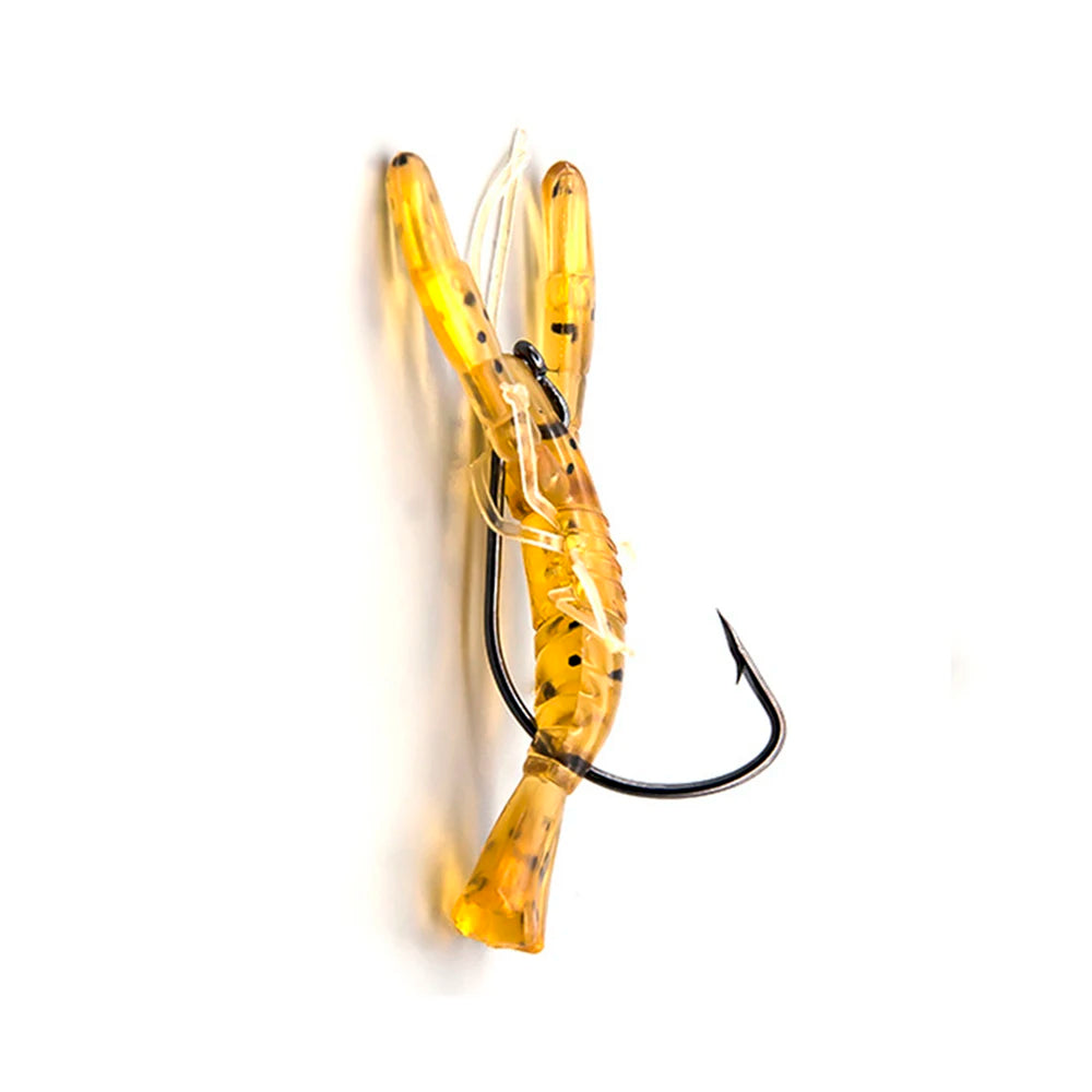 50Pcs Box Fishing Hooks Set Jig Crank Barbed Hook High Carbon Stainless Steel Wide Gap Offset Fishhook Soft Worm Sea Hook Tackle