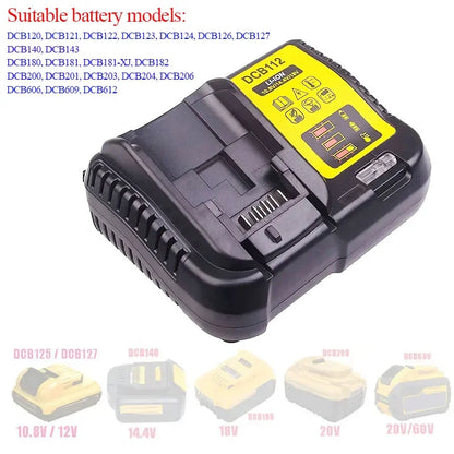 DCB200 DCB101 DCB115 DCB107 DCB105 DCB140 DCB118 DCB102 DCB104 DCB112 Li-Ion Battery Charger For Dewalt 10.8V 12V 14.4V 18V 20V