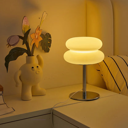Bedside table PC lampshade LED energy-saving lamp mushroom-shaped table lamp simple decorative night light