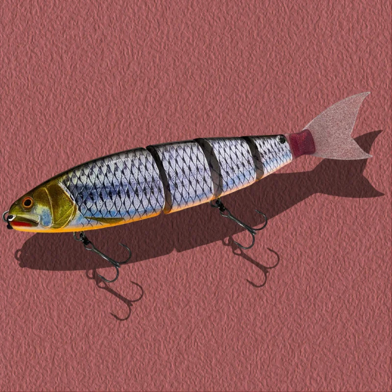 Balam Lures 245mm Swimbait Fishing Baits 2025 S/F Madness Jointed Bionic Bait Fishing Saltwater Muskie Pike Big Catfish Lures