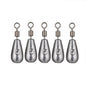 5pcs/lot 3.5g 5g 7g 10g 14g 20g Fishing Weight Sinker Water Drop Weights Carp Fishing Baits Sinker Fishing Tackle Accessories
