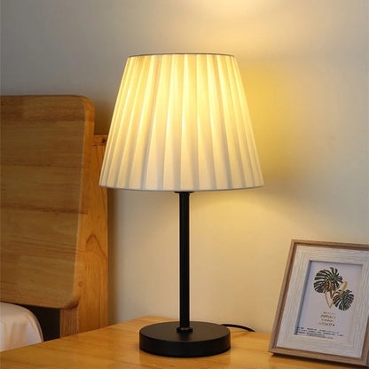 LED Table Lamps Study Bedroom Decoration Bedside Tables Rechargeable Light Touch Remote Control  Cloth Cover Reading Desk Lamp