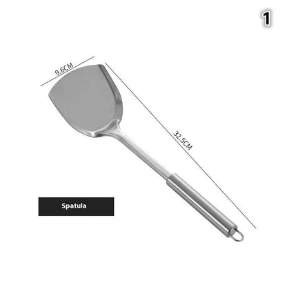Kitchen Cookware Cooking Utensils Stainless Steel Shovel Soup Spoon Turner Utensils Dinnerware Cooking Tool Kitchen Gadgets