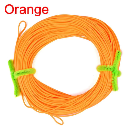 Fly Fishing Line 100FT/30.5M Weight Forward Floating Line 2 Loops 2F/3F/4F/5F/6F/7F/8F Fishing Line For Trout Fly Fishing Tackle