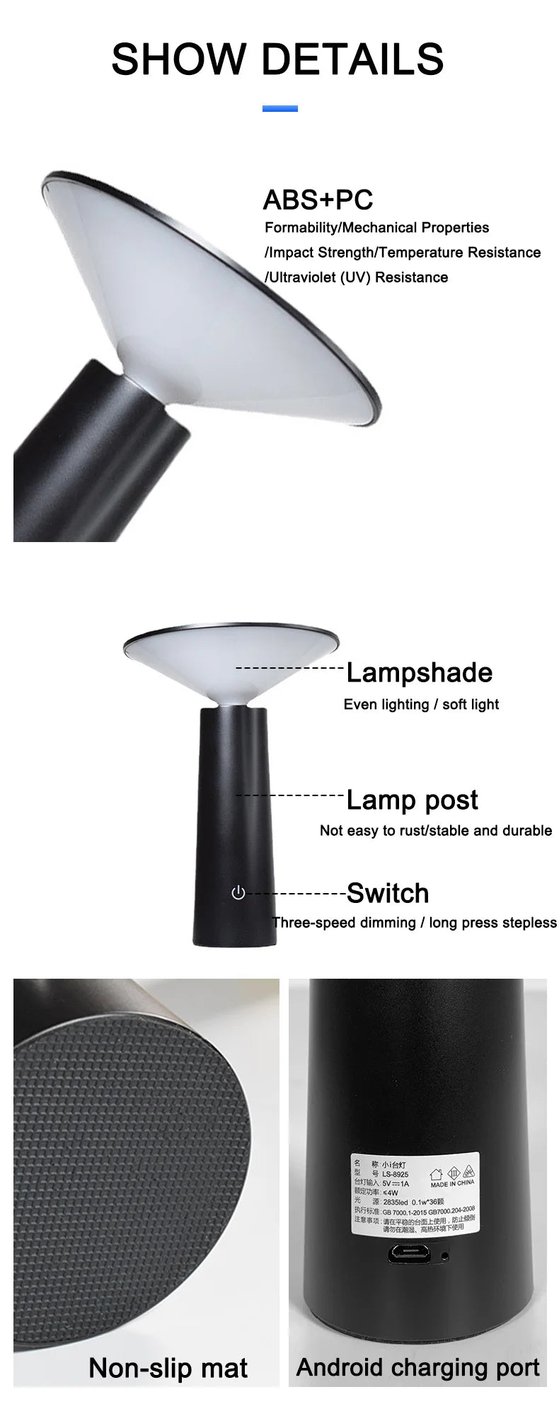 Aesthetic Creative Table Lamp Home Decoration Simple Eye Protection Atmosphere Restaurant Hotel Cafe Decoration  Table Light