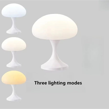 Table Lamp Adjustable Mushroom Shaped Light Creative Desk Lamp Three Lighting Modes Bedroom Bedside Lamp Home Decorative Light