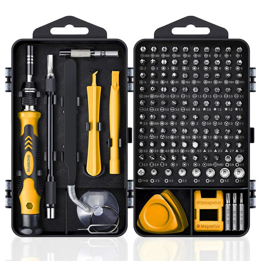 25/115/135/140 in1 Screwdriver Set  Magnetic Torx Phillips Screw Bit Kit  With Electrical Remover Wrench Repair Phone PC Tools
