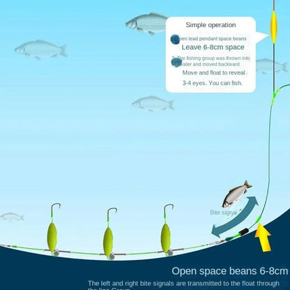 1Pc 4#7#9#12# Three Hook Fishing Hair Rigs Hook Suspension Anti Bottom Carp Fishing Hook Ready Made Pesca Carp Rigs Fishing Lure