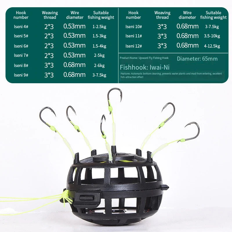 Fishing Hooks Catfish Rig Saltwater Fishing Hooks for All Skill Levels Fishing Tools Parts Honeycomb Tackle Tools