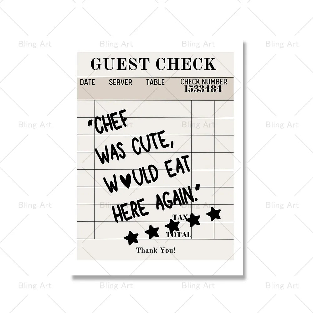 Kitchen Quote Wall Decor Black Beige This Kitchen Is for Dancing Wall Art Posters Shop Cafe Room Decor Canvas Painting Prints