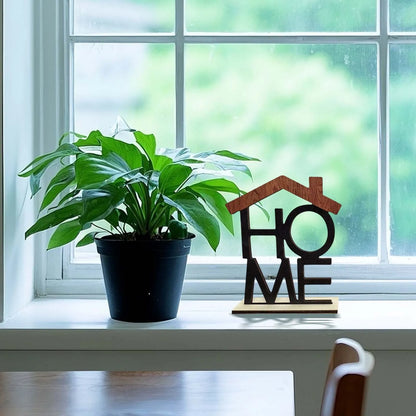 Words Signs For Home Decor Table Wooden Ornament Letter Signs Housewarming Gift Wedding Cabinet Bedroom Shelf Party Decor