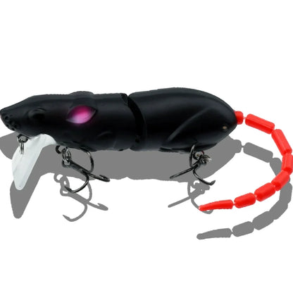 1PCS Swimbaits Mouse Lures Artificial Floating Surface 85mm/17g Wobblers Bionic Spro BBZ Rat Baits For Pike Fishing Pesca Bass