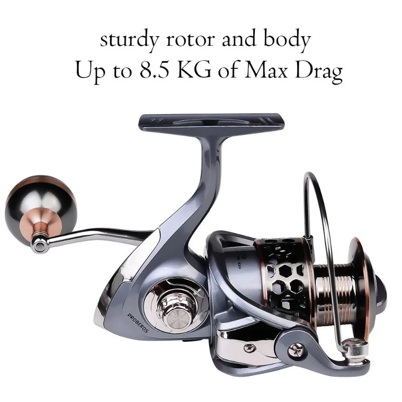 DR Full Metal Line Cup Fishing Reel LUYA SPINNING WHEELS SEA ROD REELS Front Unloading Spinning Wheel 3BB 5-10kg Pulling Power