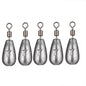 5pcs/lot 3.5g 5g 7g 10g 14g 20g Fishing Weight Sinker Water Drop Weights Carp Fishing Baits Sinker Fishing Tackle Accessories