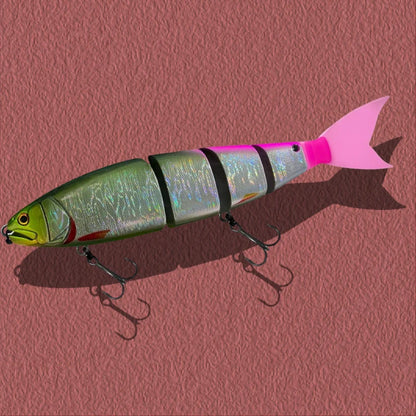 Balam Lures 245mm Swimbait Fishing Baits 2025 S/F Madness Jointed Bionic Bait Fishing Saltwater Muskie Pike Big Catfish Lures