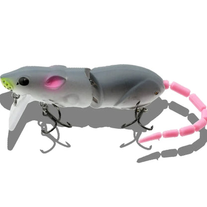 1PCS Swimbaits Mouse Lures Artificial Floating Surface 85mm/17g Wobblers Bionic Spro BBZ Rat Baits For Pike Fishing Pesca Bass