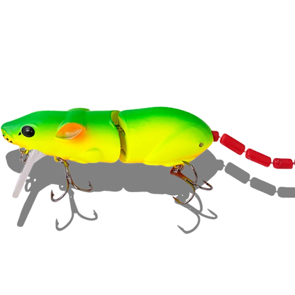 1PCS Swimbaits Mouse Lures Artificial Floating Surface 85mm/17g Wobblers Bionic Spro BBZ Rat Baits For Pike Fishing Pesca Bass