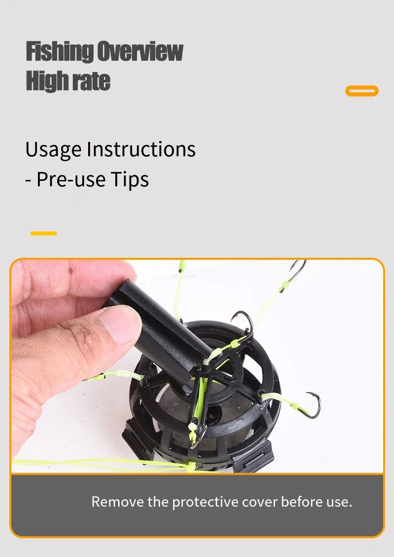 Fishing Hooks Catfish Rig Saltwater Fishing Hooks for All Skill Levels Fishing Tools Parts Honeycomb Tackle Tools