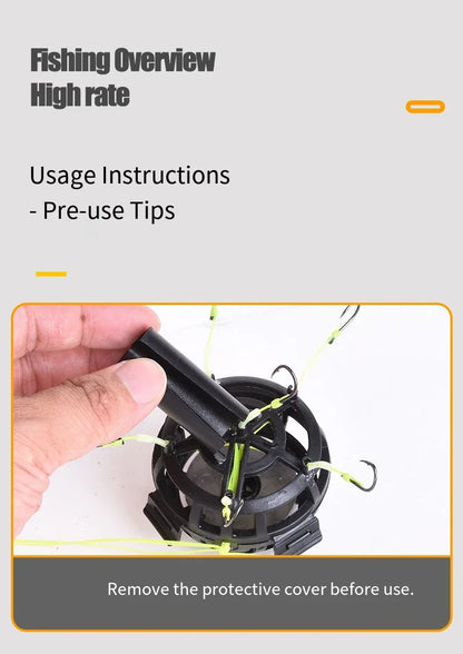 Fishing Hooks Catfish Rig Saltwater Fishing Hooks for All Skill Levels Fishing Tools Parts Honeycomb Tackle Tools