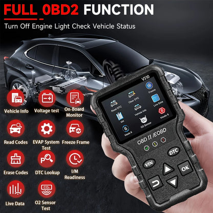 Car Voltage Tester Engine Fault Code Reader Car Obd2 V310 Scanner Diagnostic Tool Can Charging Tester Diagnostic Tool Suitable