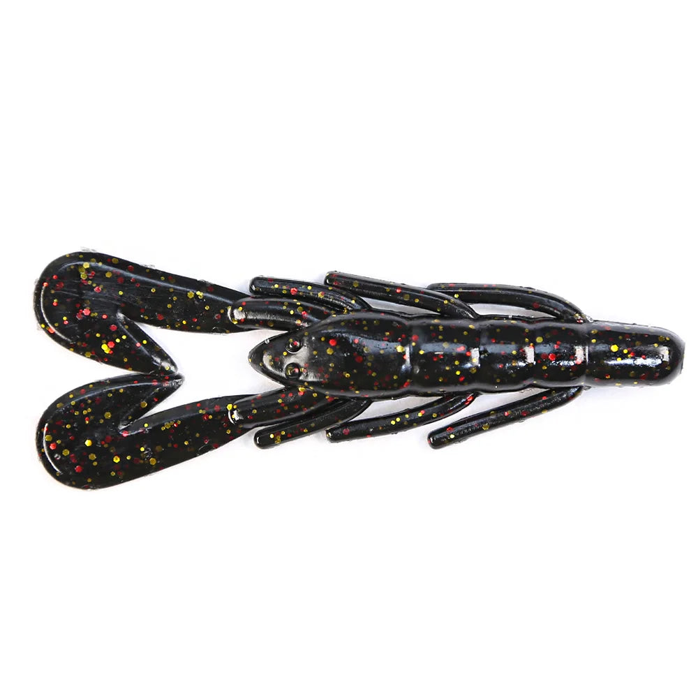 PEAK 6pcs Craws Soft Lures Soft Lure Fishing Lures shrimp Lobster Soft Plastic Lure Fishing Lures