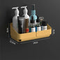 Bathroom  Kitchen Convenience Rack Shelf Makeup Storage Organizer Shower Shelf Cosmetics Shampoo Rack  Wall Spice No Drilling