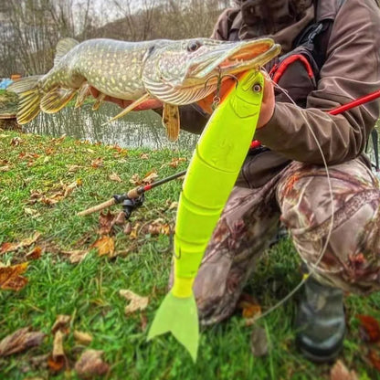 Swimbait Lure Jointed Floating Glide Giant Bait For Big Bass Catfish Musky Walleye Hard Lure GiantBait Balam245 Lure Fishing