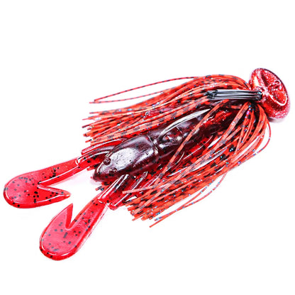 PEAK 6pcs Craws Soft Lures Soft Lure Fishing Lures shrimp Lobster Soft Plastic Lure Fishing Lures