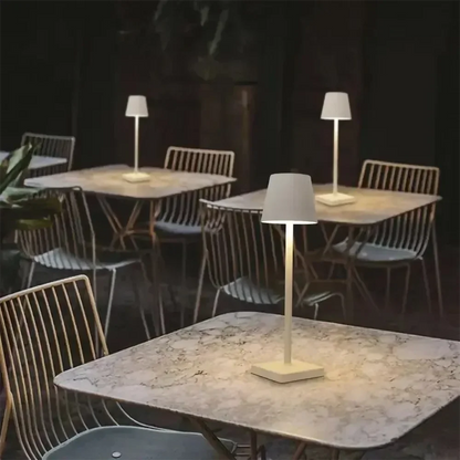 Modern LED Table Lamp Touch Tricolour For Living Room Bedroom Study Room Restaurant Hotel Desktop Decorative Lighting Fixtures