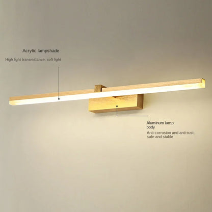 LED Bathroom Mirror Cabinet Light, Minimalist Mirror Front Light, Bathroom Wall Light, Indoor Decorative Lighting Wall Light