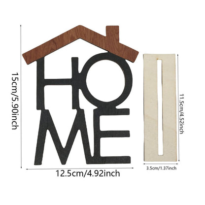 Words Signs For Home Decor Table Wooden Ornament Letter Signs Housewarming Gift Wedding Cabinet Bedroom Shelf Party Decor