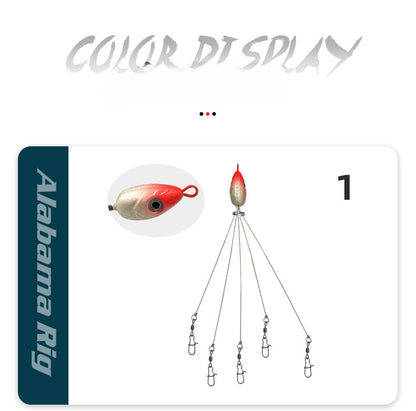 Fishing Lures Fishing Soft Bait Tackle Swarm Attack Road Runner Baits Alabama Jigs Fake Baits Road Runner Baits Steel Wire