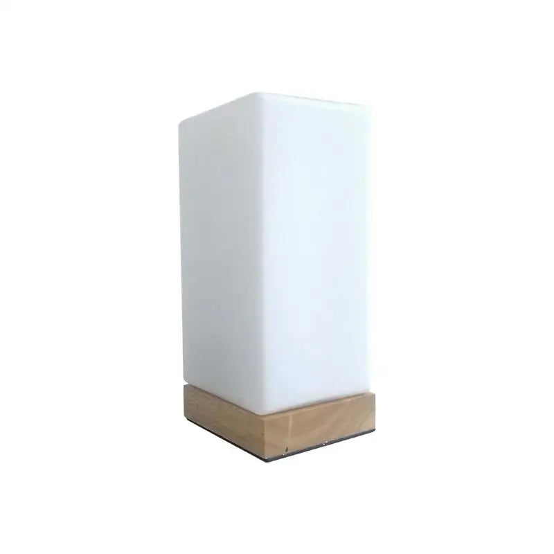 Simple glass ball table lamp LED living room study Home Decor lighting Wooden Small Round Desk Lamp bedroom bedside Night light