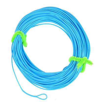 Fly Fishing Line 100FT/30.5M Weight Forward Floating Line 2 Loops 2F/3F/4F/5F/6F/7F/8F Fishing Line For Trout Fly Fishing Tackle