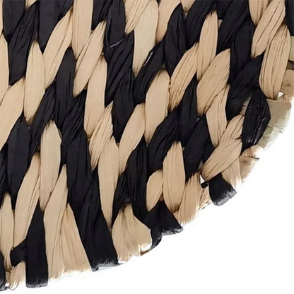 Wall Hanging Decor Wall Basket Home Decoration Handmade Natural Wall Art for Kitchen Bedroom Living Room Ornament B8